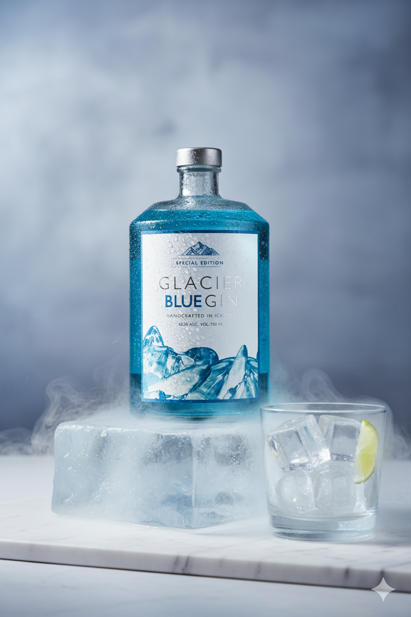 Glacier Blue Gin